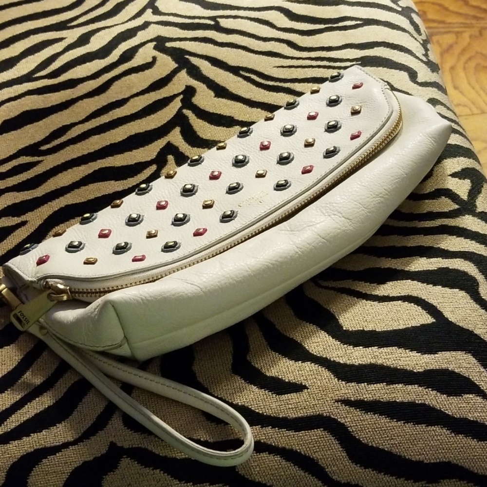 Fold over clutch bag